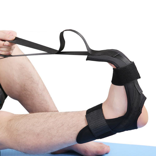 Leg Stretching & Rehab Strap – Ankle, Foot, and Joint Support for Yoga & Recovery Training