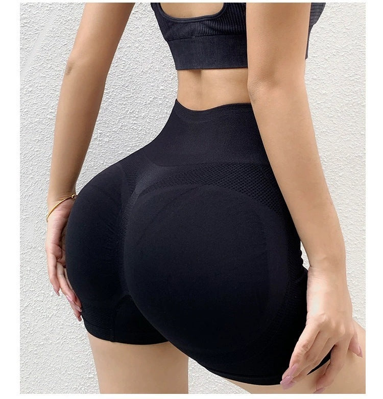 Seamless Butt-Lifting Yoga Shorts