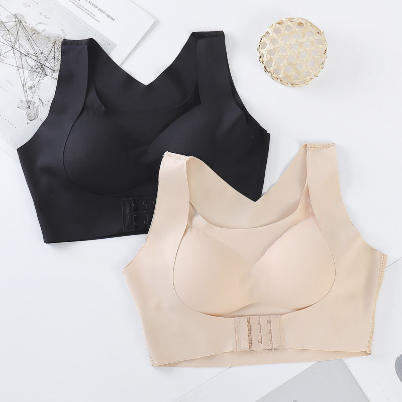 2-in-1 Posture Corrector & Breast Lifting Bra – Seamless Support for Active Women