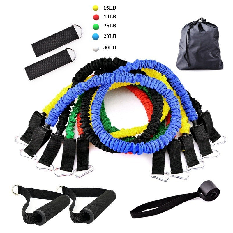 Portable Fitness Rally Band – Full Body Resistance Trainer for Home & Travel Workouts