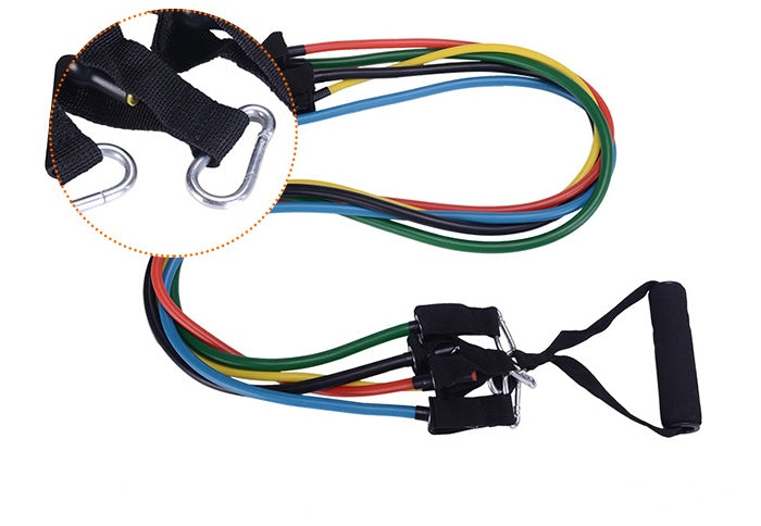 Portable Fitness Rally Band – Full Body Resistance Trainer for Home & Travel Workouts