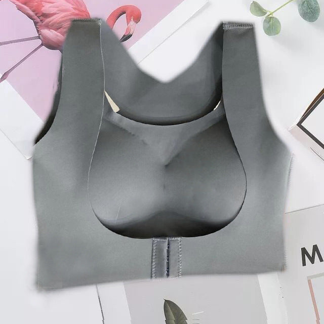 2-in-1 Posture Corrector & Breast Lifting Bra – Seamless Support for Active Women