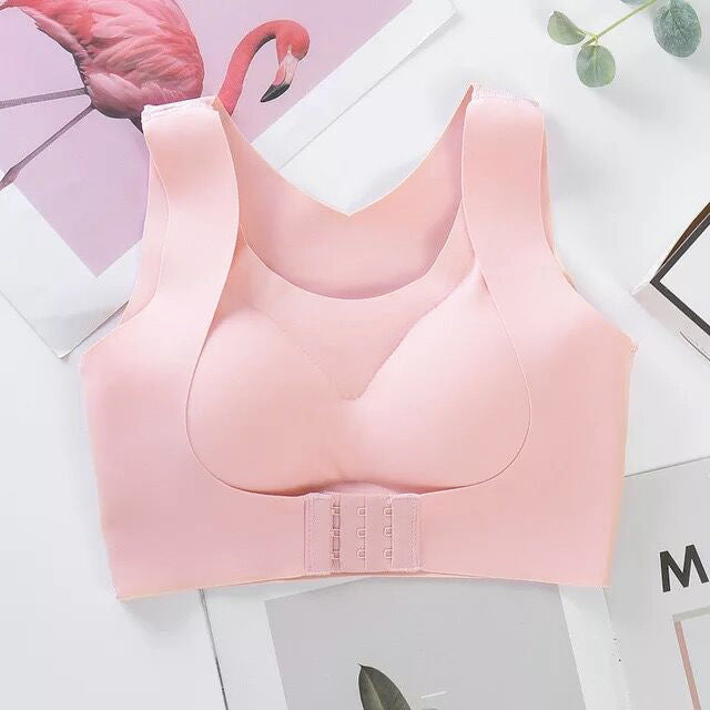 2-in-1 Posture Corrector & Breast Lifting Bra – Seamless Support for Active Women